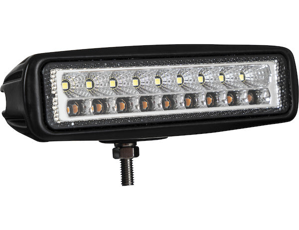 1492233 - 6.5 INCH LED FLOOD LIGHT WITH STROBE - RECTANGULAR LENS