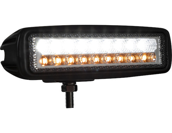 1492233 - 6.5 INCH LED FLOOD LIGHT WITH STROBE - RECTANGULAR LENS