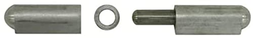 AFSSP080 - ALUMINUM WELD-ON BULLET HINGE WITH STAINLESS PIN AND BUSHING - 0.61 X 3.15 INCH