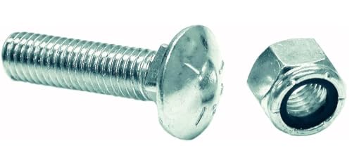 1301062 - SAM BULK CUTTING EDGE 1/2 X 3-1/2 INCH CARRIAGE BOLT AND LOCKNUT - SET OF 10