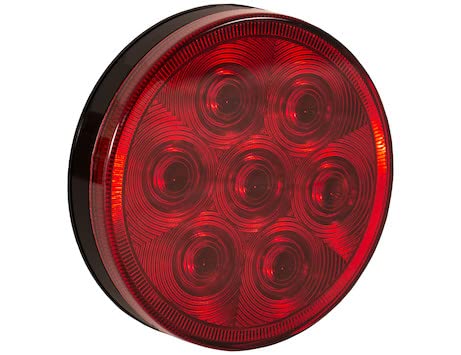 5624157 - 4 INCH RED ROUND STOP/TURN/TAIL LIGHT WITH 7 LEDS KIT