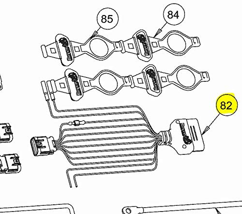 16160104 - GRILL TO RELAY HARNESS FOR SNOWDOGG PLOWS