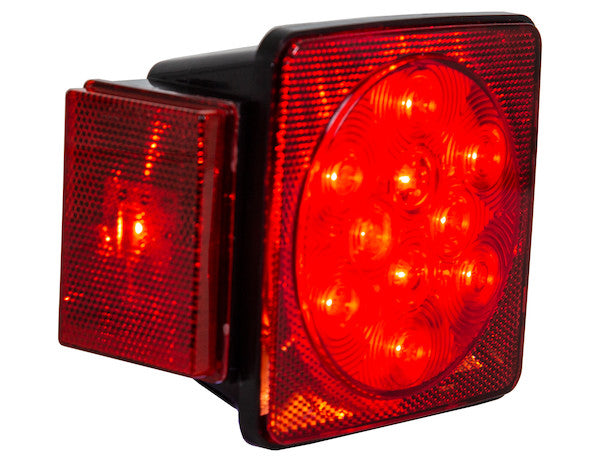 5625117 - 5 INCH BOX-STYLE LED STOP/TURN/TAIL LIGHT FOR TRAILERS UNDER 80 INCHES WIDE