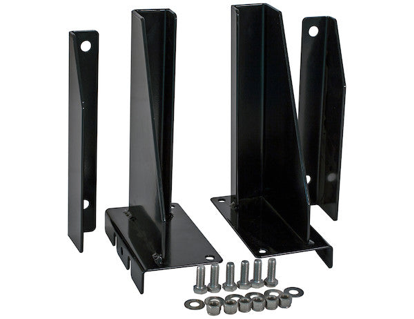 5531020 - BLACK STEEL SIDE WALL EXTENSION BRACKETS FOR DUMPERDOGG™