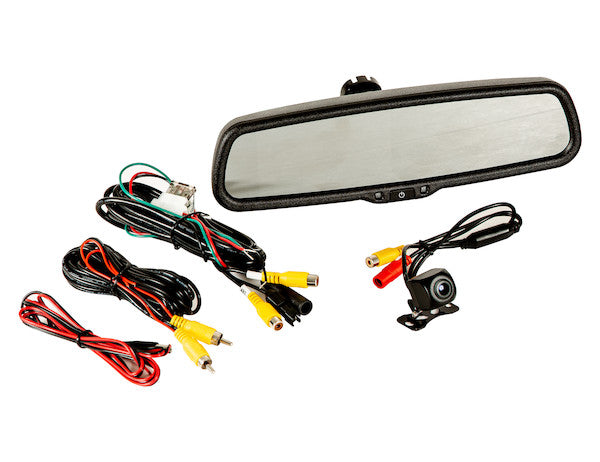 8883030 - REARVIEW MIRROR BACKUP CAMERA SYSTEM WITH NIGHT VISION BACKUP CAMERA