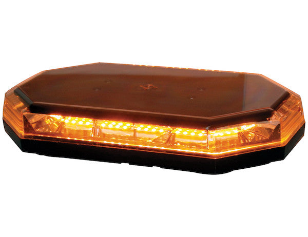 8891060 - 15 INCH OCTAGONAL LED MINI LIGHT BAR - AMBER