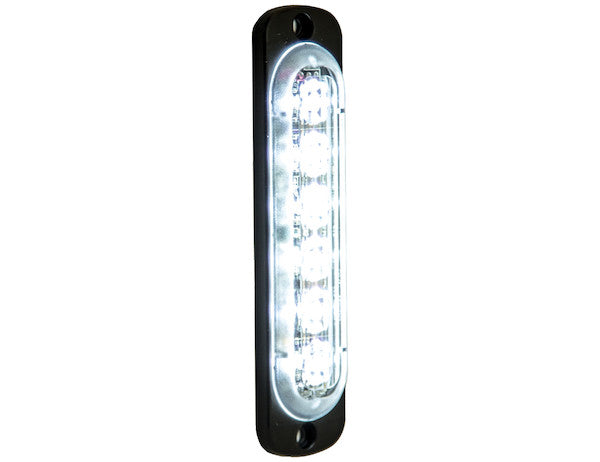 8891911 - THIN 4.5 INCH CLEAR VERTICAL LED STROBE LIGHT