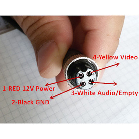 8883101 - COLOR CAMERA WITH HEATED NIGHT VISION AND AUDIO