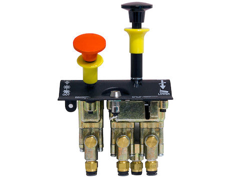 K80 - Buyers Product - DUAL LEVER NON-FEATHERING NON-DISENGAGE NON-RETURN PTO/PUMP AIR CONTROL VALVE