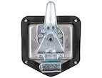 L8855 - STAINLESS STEEL FLUSH MOUNT SINGLE-POINT T-HANDLE LATCH ASSEMBLY WITH MOUNTING STUDS