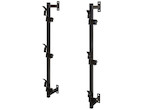 LT12 - 3-POSITION SNAP-IN TRIMMER RACK FOR ENCLOSED LANDSCAPE TRAILERS