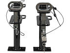 LT16 - 1 POSITION CHANNEL-STYLE LOCKABLE TRIMMER RACK FOR OPEN LANDSCAPE TRAILERS