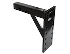 PM812 - 2 INCH PINTLE HITCH MOUNTING PLATE - 6 POSITION, 12.25 INCH SHANK