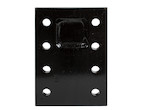 PM87 - 2 INCH PINTLE HITCH MOUNTING PLATE - 3 POSITION, 9 INCH SHANK