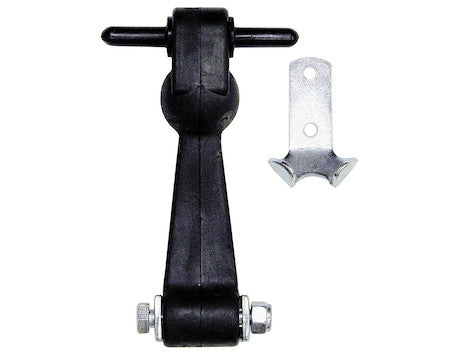 WJ205 - 6 INCH HEAVY-DUTY RUBBER HOOD CATCH - INCLUDES BRACKETS AND PIN-NO BUMPER